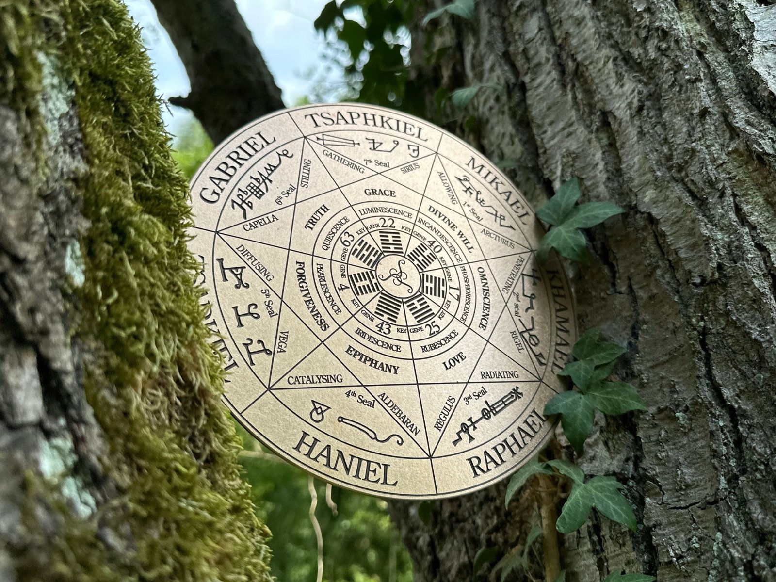 Mandala | Bronze Seven Sacred Seals - BLVCK STUDIOS